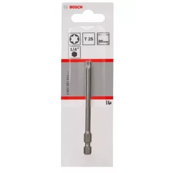 Punta per avvitatore Bosch 2607001654 T25 extra dura 89mm