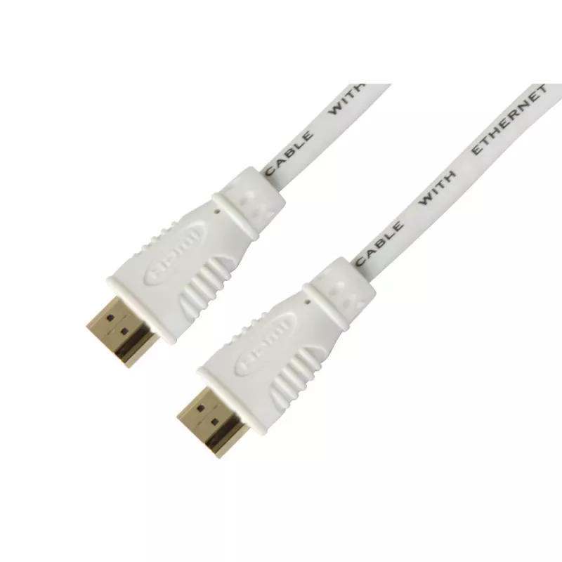 Techly ICOC HDMI-4-010NWT Cavo HDMI 1 m HDMI Tipo A (standard) bianco
