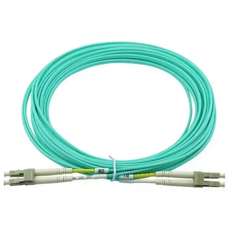 BlueOptics 050502T512000010M-BO Cavo patch in fibra ottica duplex (compatibile Corning), LC-UPC/LC-UPC, multimode OM3 50/125 µm, 10 m