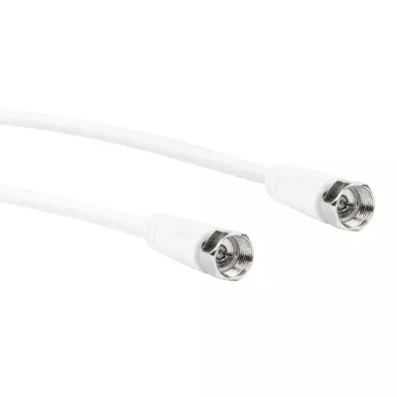 Cavo coassiale Schwaiger KVC250 052 connettore F 5 m bianco