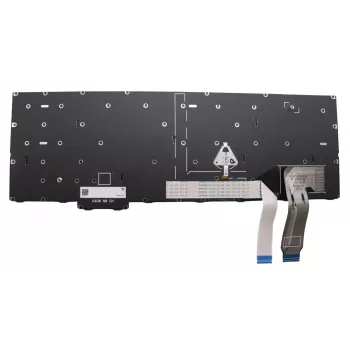 Lenovo 5N21M40165 Tastiera di ricambio per ThinkPad T16 Gen 3, retroilluminata, layout belga, nero