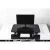 BakkerElkhuizen supporto scrivania regolabile sit-stand 2 nero