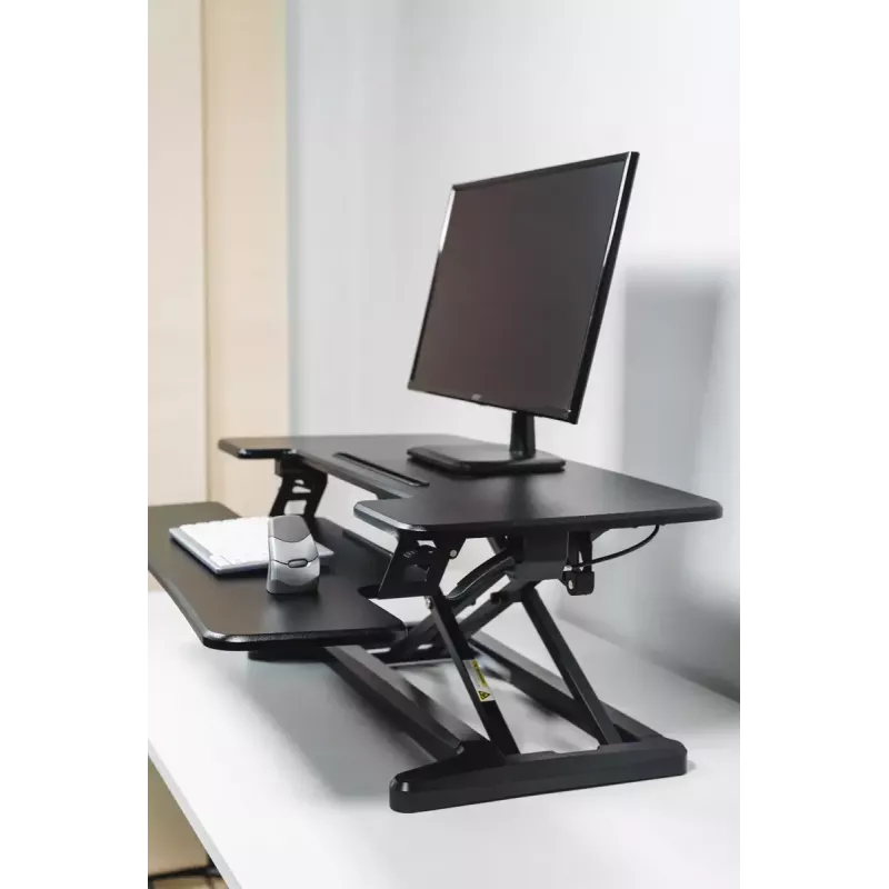 BakkerElkhuizen supporto scrivania regolabile sit-stand 2 nero
