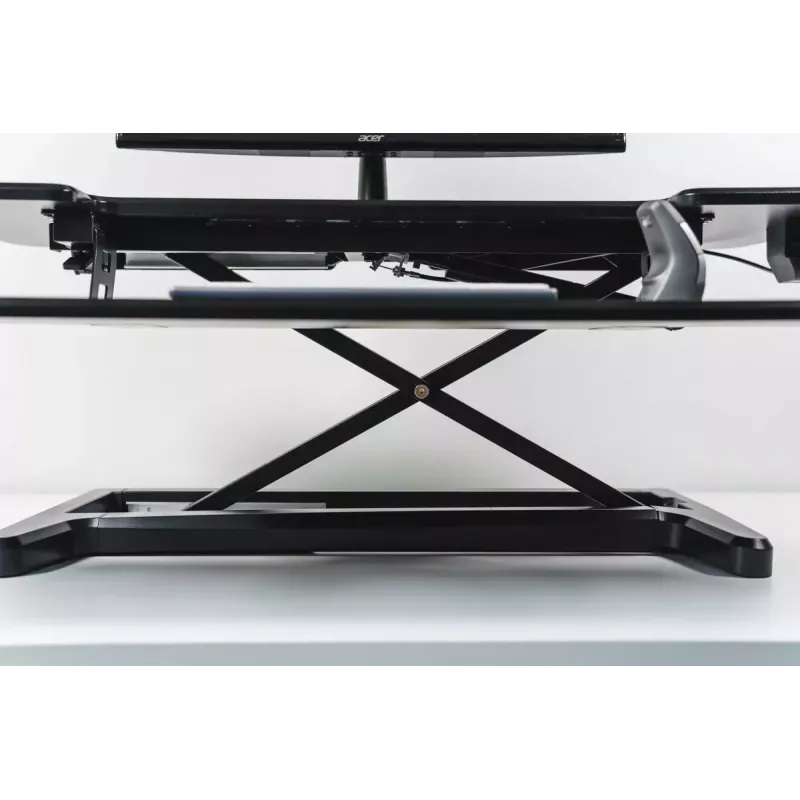 BakkerElkhuizen supporto scrivania regolabile sit-stand 2 nero