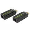 Techly IDATA EXT-E70S AV-extender trasmettitore e ricevitore AV nero