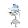 Carrello multimediale Ergotron StyleView alluminio grigio bianco