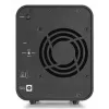TerraMaster D2-320 disk array, 2 unità, HDD SSD, compatto, desktop