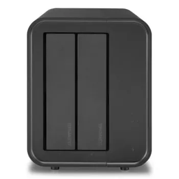 TerraMaster D2-320 disk array, 2 unità, HDD SSD, compatto, desktop
