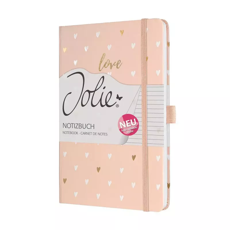 Quaderno per appunti Sigel Jolie JN335 A5 174 fogli rosa