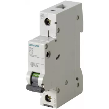 Siemens 5SL6106-6 interruttore automatico miniaturizzato tipo B 1