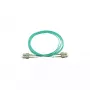 BlueOptics 575702T512000002M-BO Cavo patch in fibra ottica duplex (compatibile Corning), SC-UPC/SC-UPC, multimode OM3 50/125 µm, 2 m