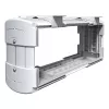 Supporto per computer Dataflex Viewlite - scrivania 100, 30 kg, plastica ABS, bianco