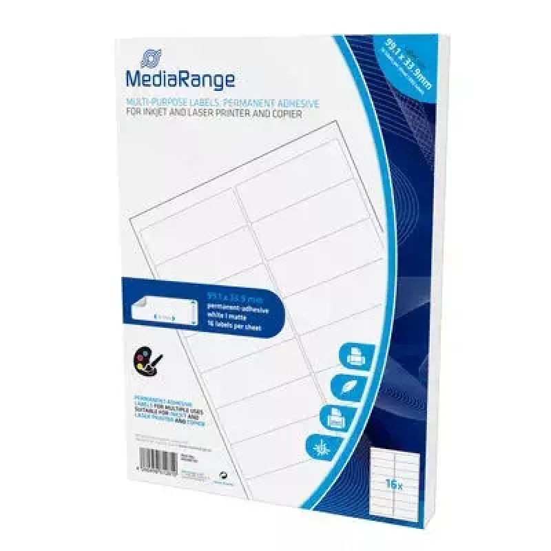 Etichetta autoadesiva MediaRange MRINK147