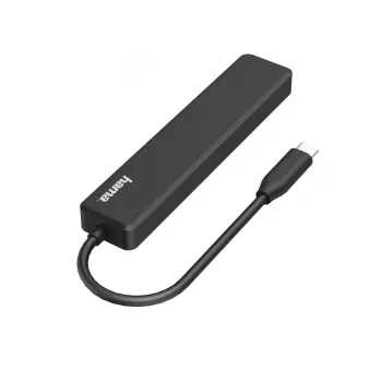 Hama hub USB-C, multi-port, 5 porte, 3x USB-A, USB-C, HDMI