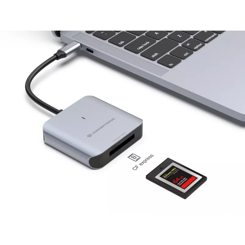 Conceptronic BIAN08G lettore di schede CFexpress 2.0 Type B USB 3.2 Gen 2