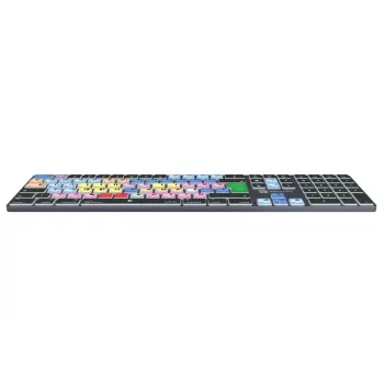 Tastiera Logickeyboard LKB-MCOM4-TM-UK ufficio Bluetooth QWERTY inglese grigio titanio