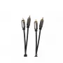 Cavo audio ShiverPeaks BS20-41255 2,5 m 2xRCA nero