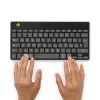R-Go Tools tastiera ergonomica R-Go Compact Break, tastiera compatta con software per pause, QWERTY (IT), Bluetooth, nero