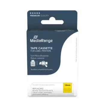 MediaRange MRBTZ631S nastro per etichette compatibile con Brother TZ-631S