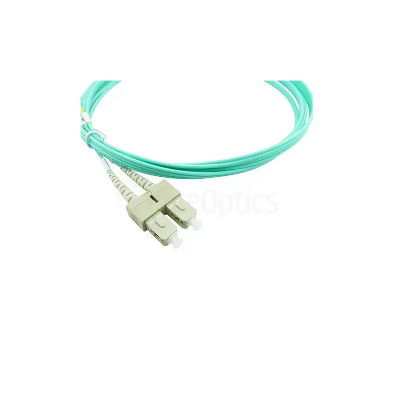 BlueOptics 575702K512000005M-BO Cavo patch in fibra ottica duplex (compatibile Corning), SC-UPC/SC-UPC, multimode OM3 50/125 µm, 5 m