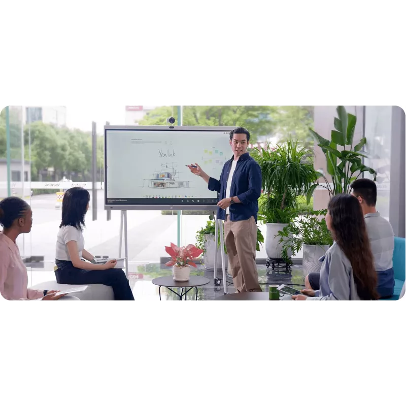 Flat panel interattivo Yealink MeetingBoard 65