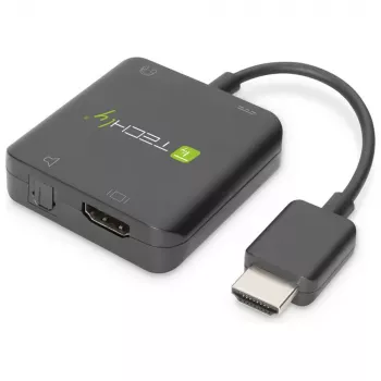 Techly estrattore audio HDMI stereo/audio 5.1 canali 4K 3D IDATA HDMI-VGA8