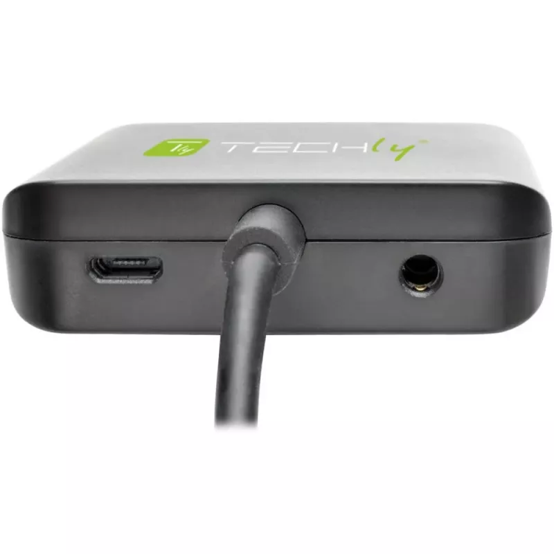 Techly Estrattore audio HDMI stereo/audio 5.1 canali 4K 3D IDATA HDMI-VGA8