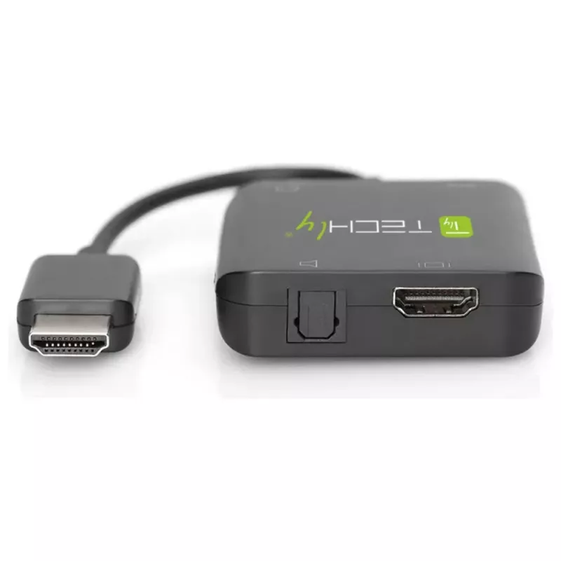 Techly Estrattore audio HDMI stereo/audio 5.1 canali 4K 3D IDATA HDMI-VGA8