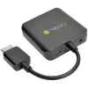 Techly Estrattore audio HDMI stereo/audio 5.1 canali 4K 3D IDATA HDMI-VGA8