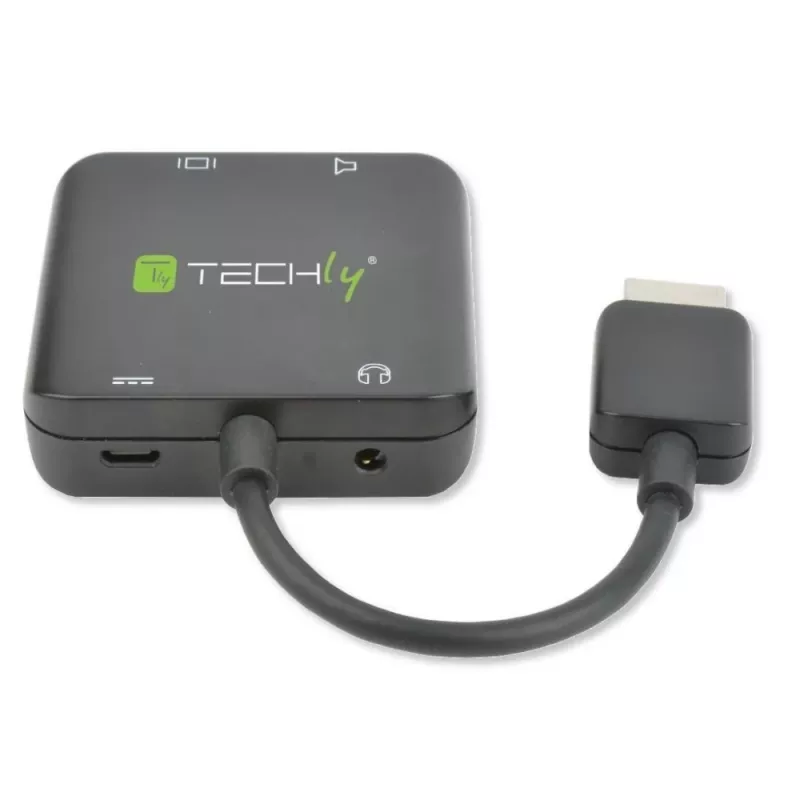 Techly Estrattore audio HDMI stereo/audio 5.1 canali 4K 3D IDATA HDMI-VGA8