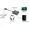 Techly Estrattore audio HDMI stereo/audio 5.1 canali 4K 3D IDATA HDMI-VGA8