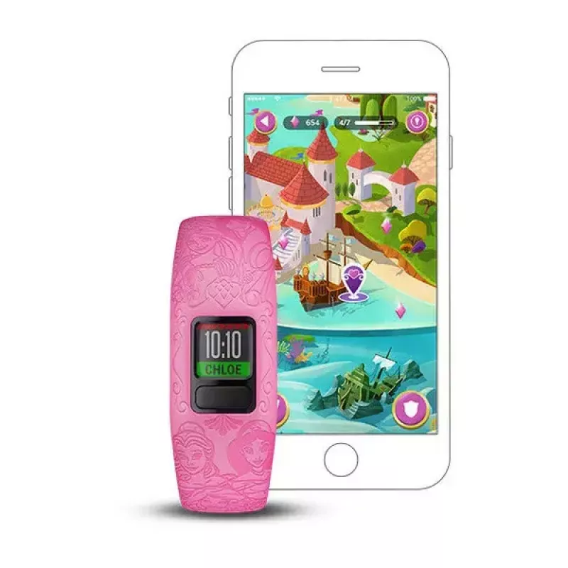 Activity tracker da braccio Garmin Vivofit Jr.2 rosa display MIP 88x88