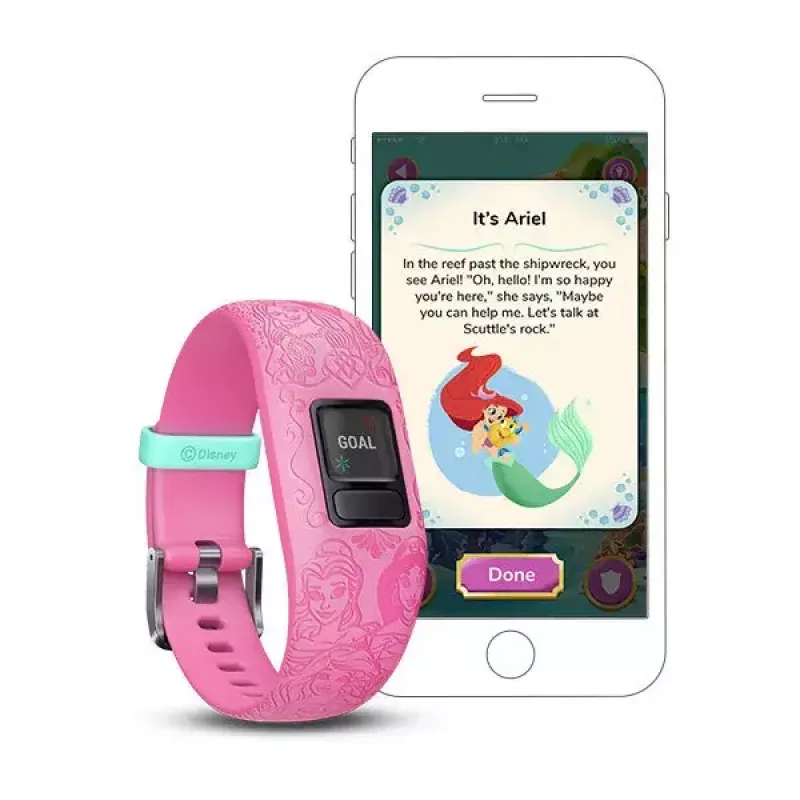 Activity tracker da braccio Garmin Vivofit Jr.2 rosa display MIP 88x88