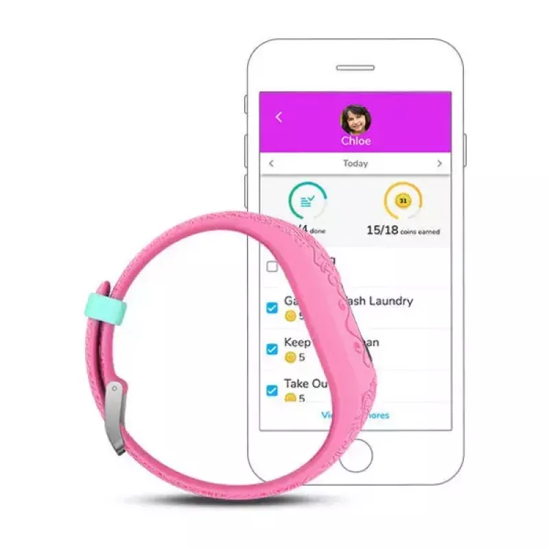 Activity tracker da braccio Garmin Vivofit Jr.2 rosa display MIP 88x88