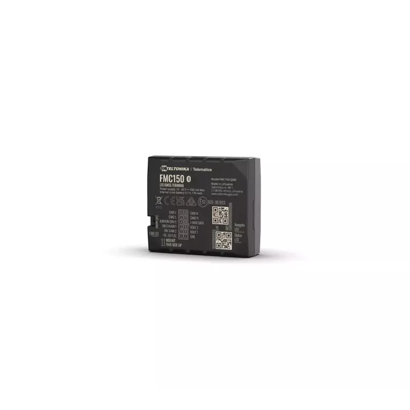 GPS tracker Teltonika FMC150 auto nero 0,128 GB batteria ricaricabile 6h