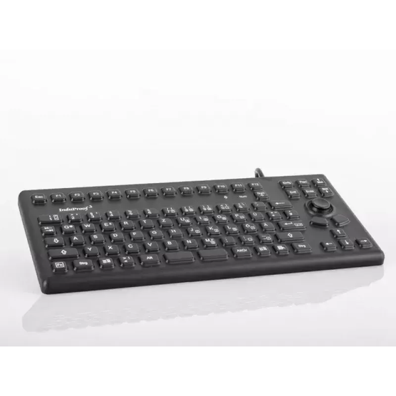 Tastiera GETT TKG-086-MB-IP68-Nero industriale USB QWERTZ tedesco