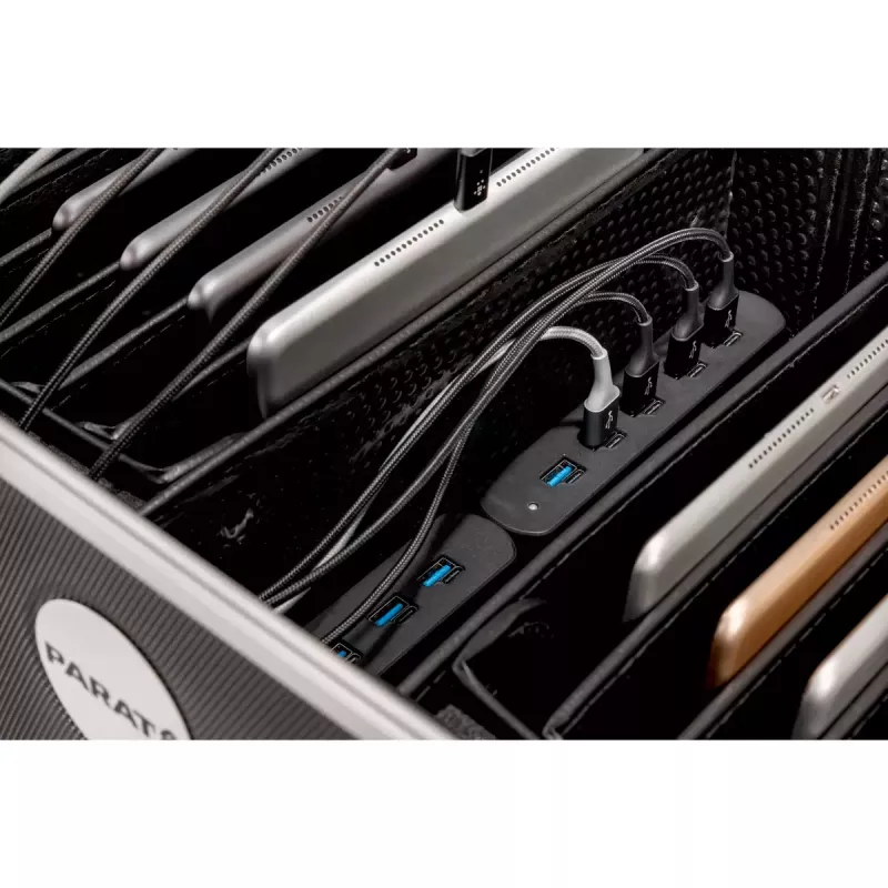 Custodia di ricarica Parat PARAPROJECT Case TC20 tablet nero