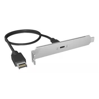 ICY BOX pannello posteriore USB Type-C con connettore interno USB Type-E