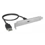 ICY BOX pannello posteriore USB Type-C con connettore interno USB Type-E