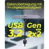 ICY BOX pannello posteriore USB Type-C con connettore interno USB Type-E