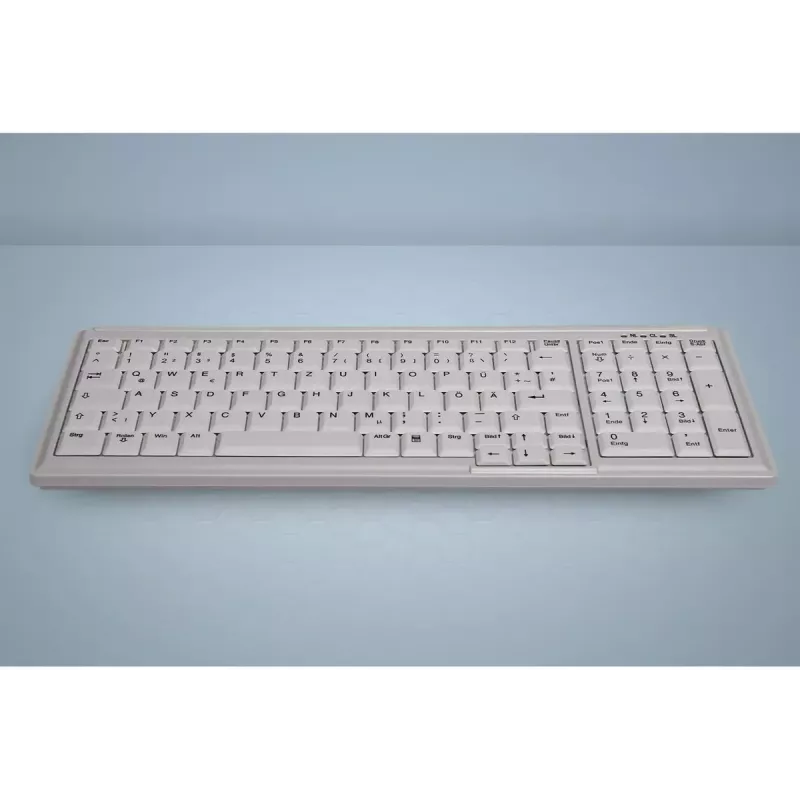 Tastiera Active Key AK-7000 industriale PS/2 US inglese bianco con filo interruttori a forbice
