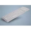 Tastiera Active Key AK-7000 industriale PS/2 US inglese bianco con filo interruttori a forbice