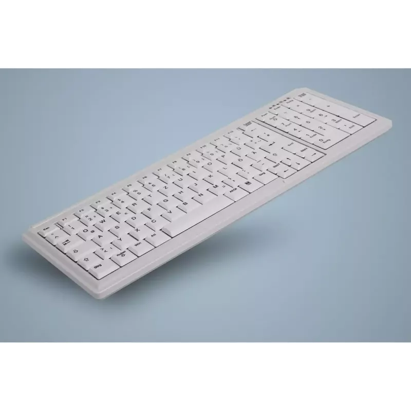 Tastiera Active Key AK-7000 industriale PS/2 US inglese bianco con filo interruttori a forbice
