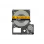 Epson C53S672075 nastro etichetta nero su giallo