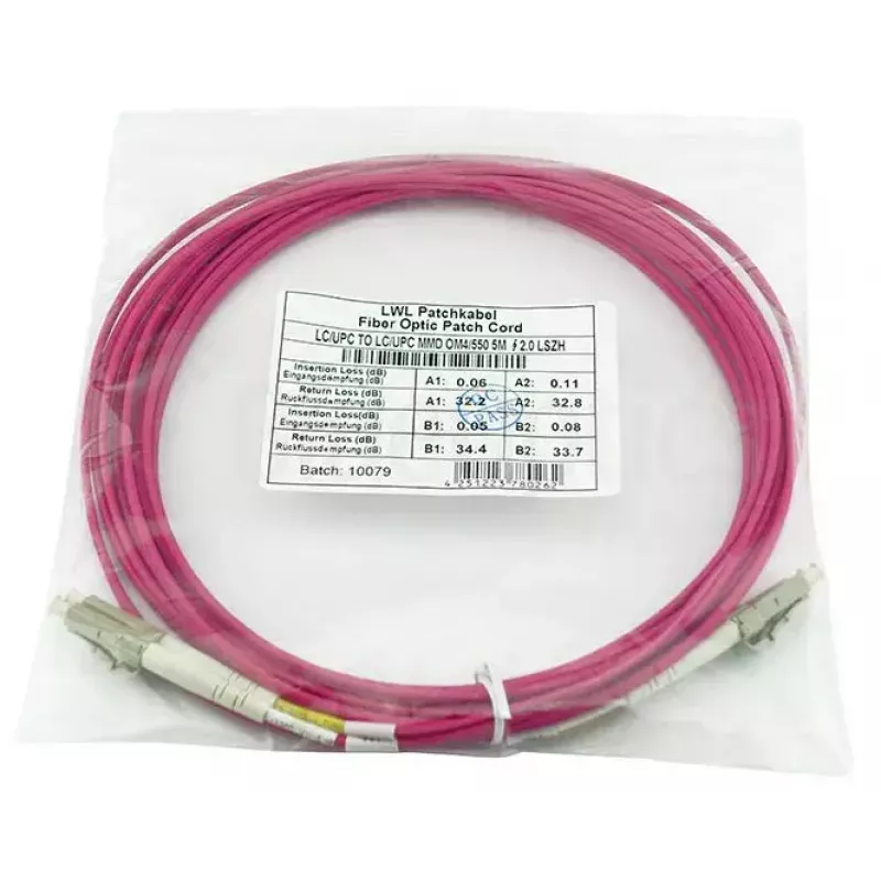 BlueOptics SFP3131FU5MK cavo in fibra ottica InfiniBand 5 m LC