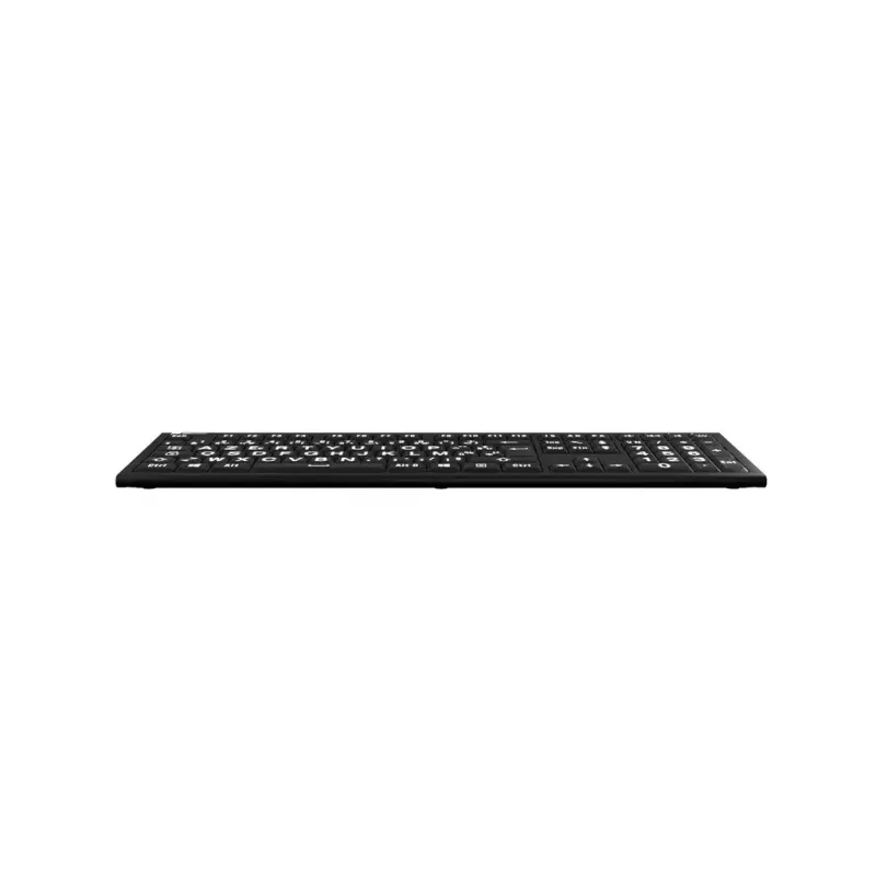 Tastiera Logickeyboard LKB-LPWB-A2PC-FR universale USB AZERTY francese nero