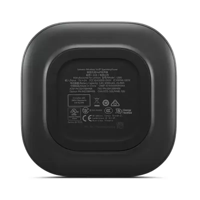 Lenovo 4XD1B84406 altoparlante da conferenza Bluetooth nero 5.0