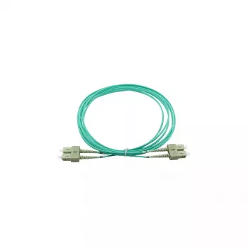 BlueOptics 575702K512000002M-BO Cavo patch in fibra ottica duplex (compatibile Corning), SC-UPC/SC-UPC, multimode OM3 50/125 µm, 2 m