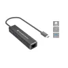 Conceptronic ABBY14B Adattatore Ethernet 2.5G USB 3.2 Gen 1 con hub USB, 2.5GbE, USB-A x 2, USB-C x 2