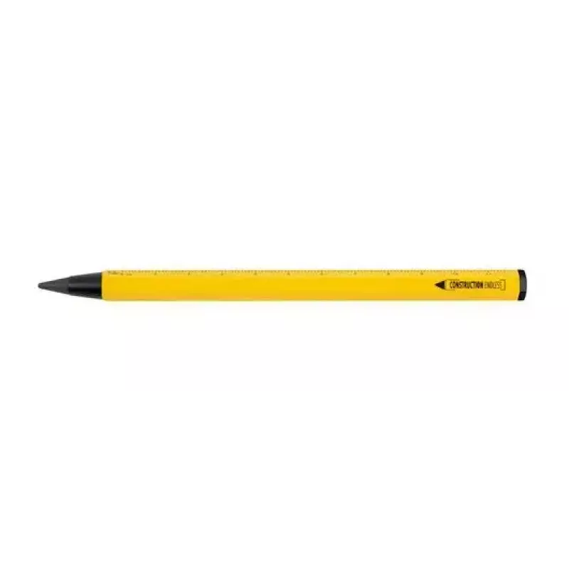 Portamina TROIKA CONSTRUCTION ENDLESS HB giallo alluminio